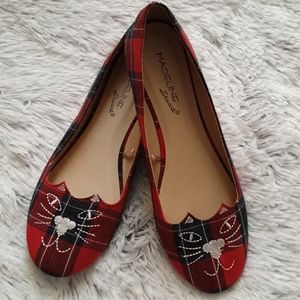 MADELINE STUART  CATTY CAT FLATS SZ7.5